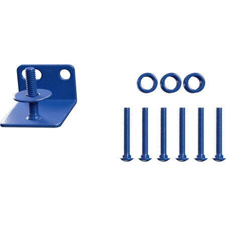 Ekena Millwork Barnfold 2-Door Adapter Kit, Blue Ribbon GB6007M4K2BR